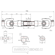 Vývodový hřídel 75 cm (řezačka)(1) Náhled