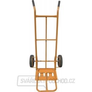 Ruční vozík-rudl, nosnost 250kg 400x300mm, oranžový GEKO