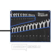 Saténové očkoploché klíče 6-32 mm, 25 ks, CRV/balení listů/(4) Náhled