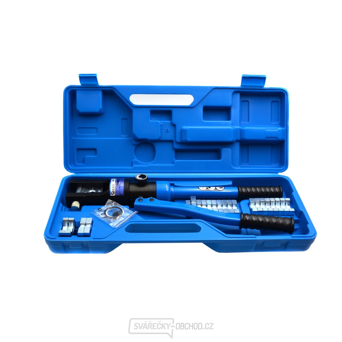 Krimpovací nářadí na kabely, hydraulické, 18 t, 10-300 mm2 GEKO