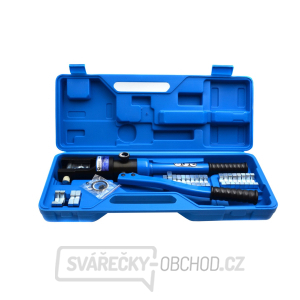 Krimpovací nářadí na kabely, hydraulické, 18 t, 10-300 mm2 GEKO Krimpovací nářadí na kabely, hydraulické, 18 t, 10-300 mm2 GEKO gallery main image