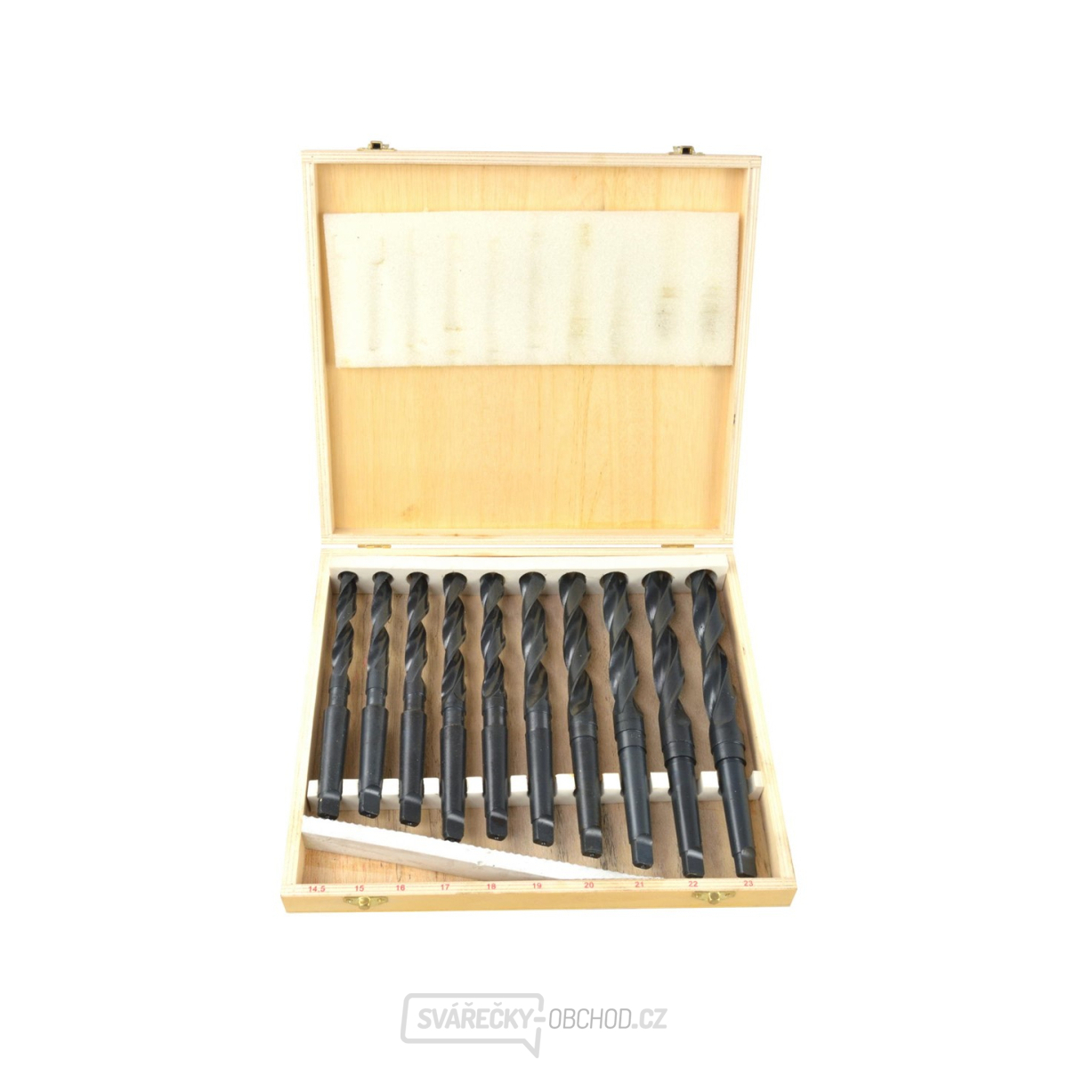 Vrtáky sada 10ks, kov, 14,5-23 mm, HSS GEKO