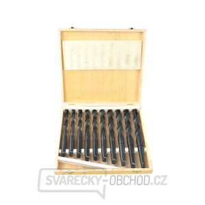 Vrtáky sada 10ks, kov, 14,5-23 mm, HSS GEKO Vrtáky sada 10ks, kov, 14,5-23 mm, HSS GEKO gallery main image