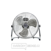 Stojací ventilátor 45 cm nerezová ocel (1) Náhled