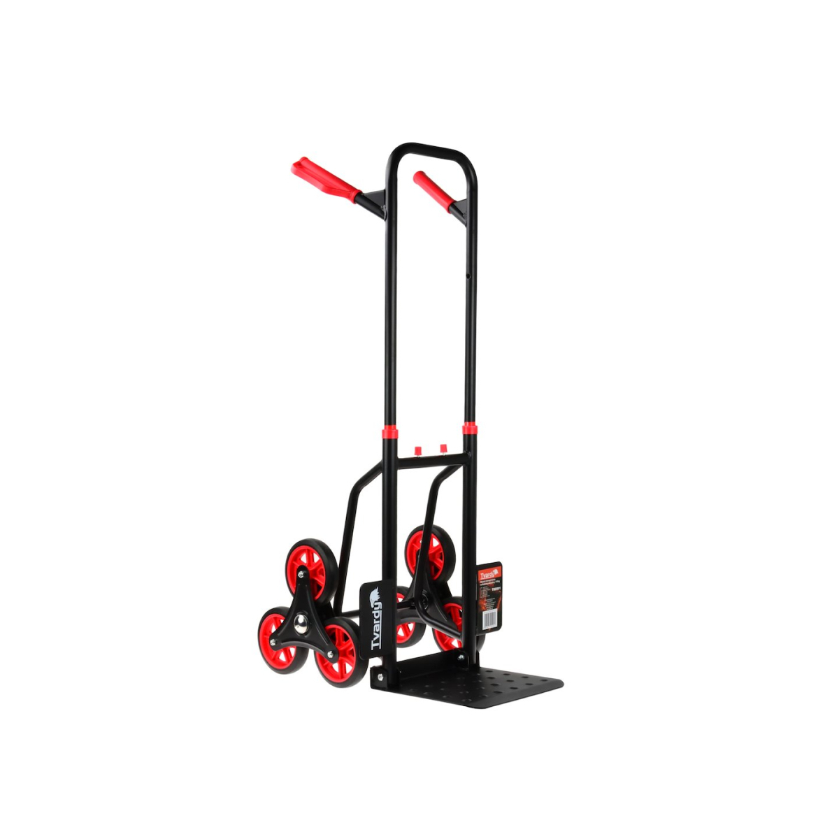 Přepravní vozík skládací, schodišťový - rudl 150kg GEKO T00501
