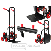 Přepravní vozík skládací, schodišťový - rudl 150kg GEKO Přepravní vozík skládací, schodišťový - rudl 150kg GEKO náhled
