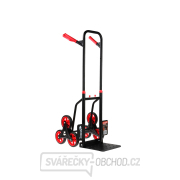 Přepravní vozík skládací, schodišťový - rudl 150kg GEKO Přepravní vozík skládací, schodišťový - rudl 150kg GEKO gallery main image