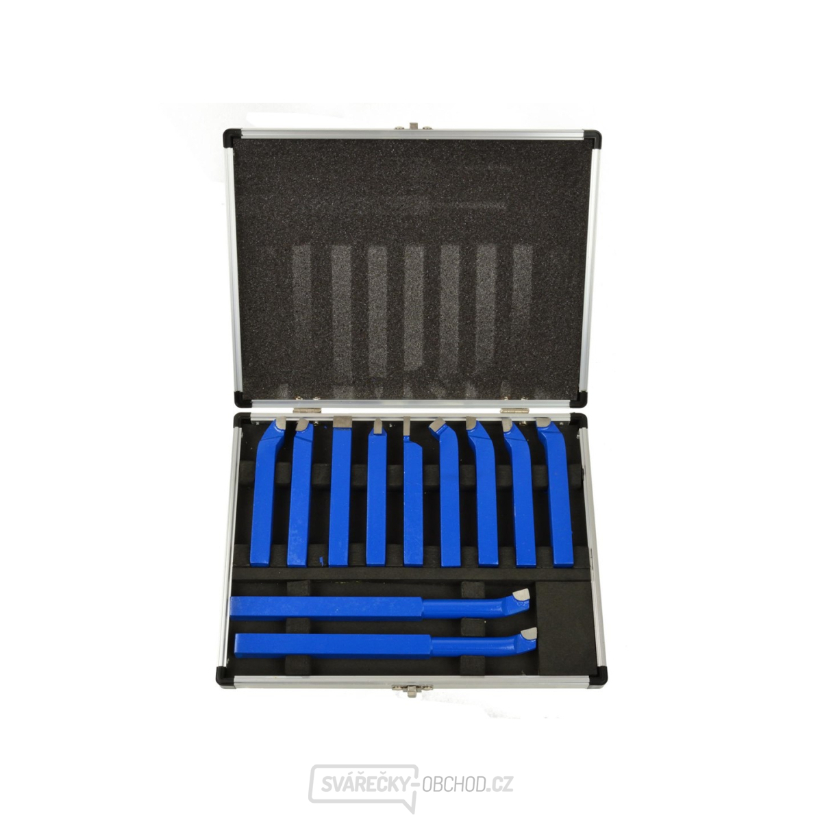 Soustružnické nože, sada 11ks, 12x12mm, uloženo v kufru GEKO Soustružnické nože, sada 11ks, 12x12mm, uloženo v kufru GEKO gallery main image