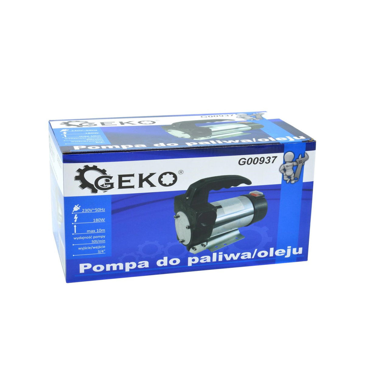 Palivové / olejové čerpadlo 230 V GEKO Náhled