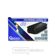 Měnič napětí GEKO 12V/230V, 500/1000W  Měnič napětí GEKO 12V/230V, 500/1000W  náhled