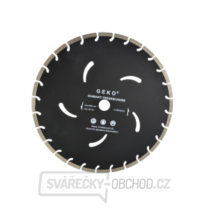 Kotouč diamantový řezný segmentový GEKO, 400x10x32mm  Kotouč diamantový řezný segmentový GEKO, 400x10x32mm  gallery main image