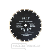 Kotouč diamantový řezný segmentový GEKO, 350x10x25,4mm Kotouč diamantový řezný segmentový GEKO, 350x10x25,4mm gallery main image