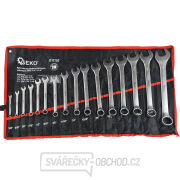 Sada palcových otevřených klíčů, 16 kusů, 1/4