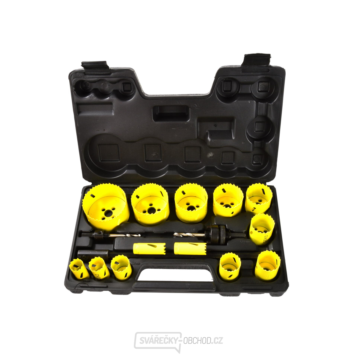 Vykružovací vrtáky do kovu a dřeva GEKO, sada 17ks