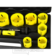 Vykružovací vrtáky do kovu a dřeva GEKO, sada 17ks  Vykružovací vrtáky do kovu a dřeva GEKO, sada 17ks  náhled