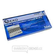 Sada závitníků a závitnic M3-M12, 32 kusů (10) Náhled