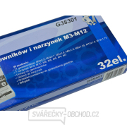 Sada závitníků a závitnic M3-M12, 32 kusů (10) Náhled