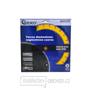 Segmentový kotouč o průměru 350x8x25,4 mm/černý (10) Náhled