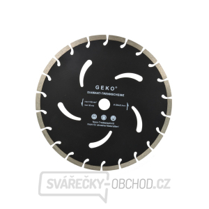Kotouč diamantový řezný segmentový GEKO, 300x10x25,4 mm  Kotouč diamantový řezný segmentový GEKO, 300x10x25,4 mm  gallery main image