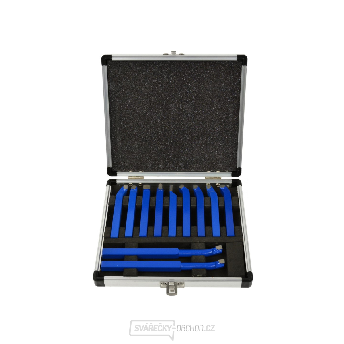 Soustružnické nože GEKO, sada 11ks, 8x8mm, uloženo v kufru  Soustružnické nože GEKO, sada 11ks, 8x8mm, uloženo v kufru  gallery main image