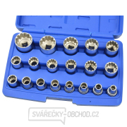Sada 19 dvanáctihranných nástrčných klíčů 8-32 mm (pouzdro) (10) Náhled
