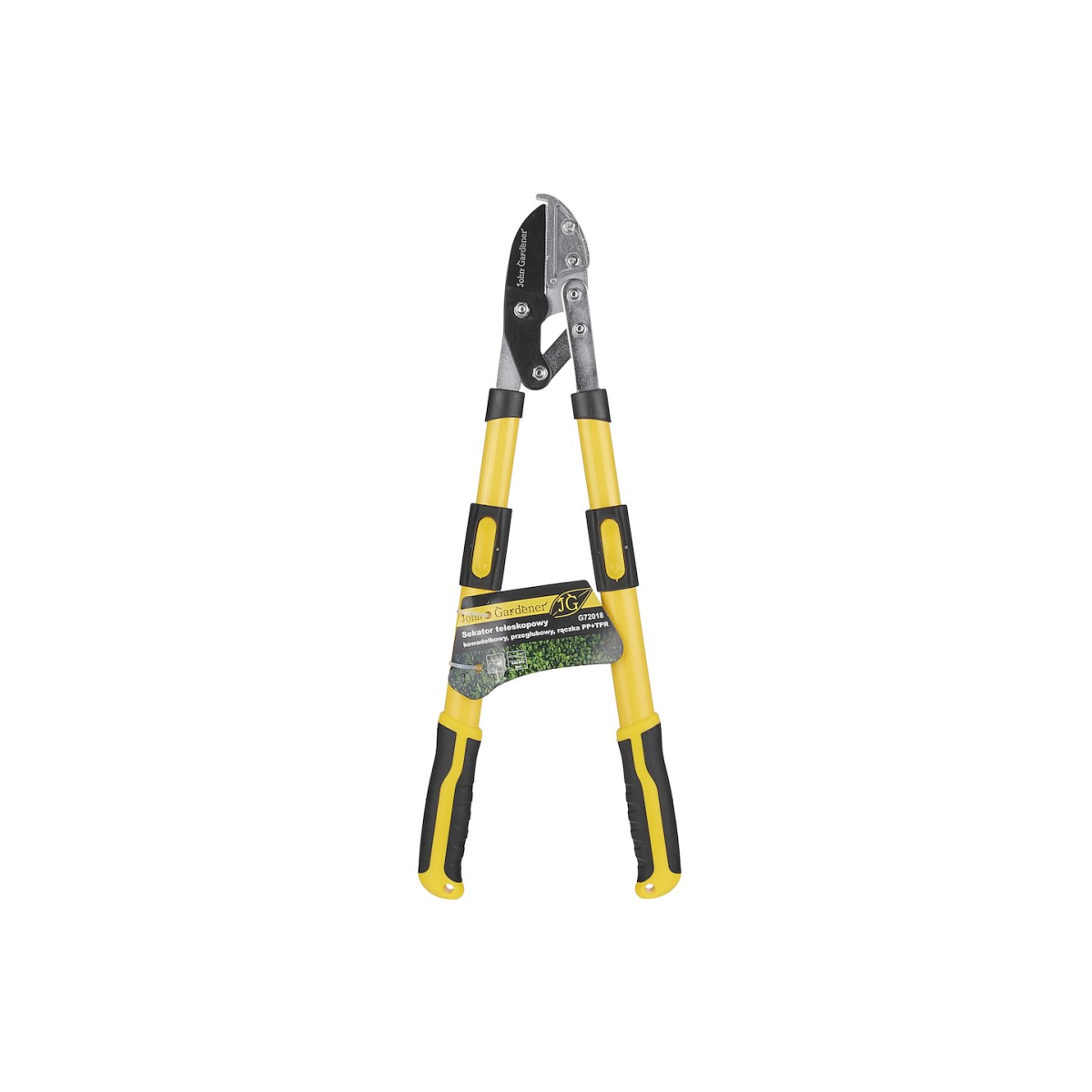 Nůžky na větve teleskopické kovadlinkové GEKO, 650-940 mm Náhled