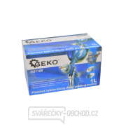 Stříkací pistole HVLP GEKO, kovová nádrž 1000ml GEKO Stříkací pistole HVLP GEKO, kovová nádrž 1000ml GEKO náhled