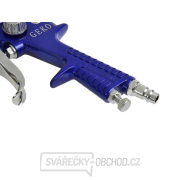 Stříkací pistole HVLP GEKO, kovová nádrž 1000ml GEKO náhled