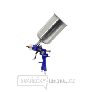 Stříkací pistole HVLP GEKO, kovová nádrž 1000ml GEKO Stříkací pistole HVLP GEKO, kovová nádrž 1000ml GEKO gallery main image