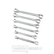 Klíče na brzdové hadice s polootevřeným mechanismem, 6dílné, 8-18 mm (20) Náhled