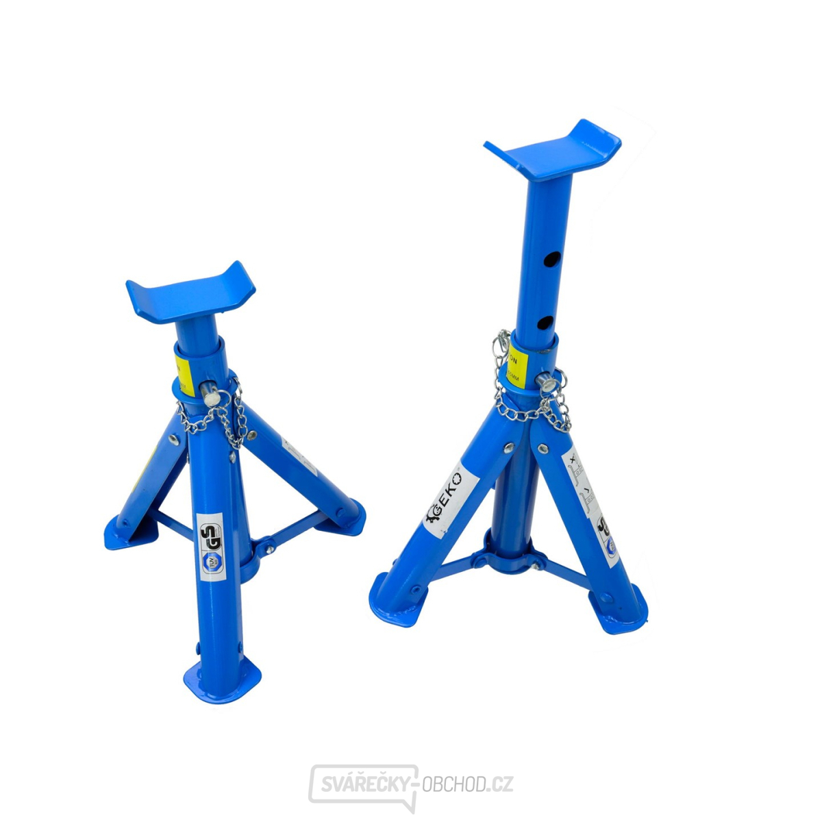 Podstavec pod auto skládací, 2000kg, 2ks GEKO