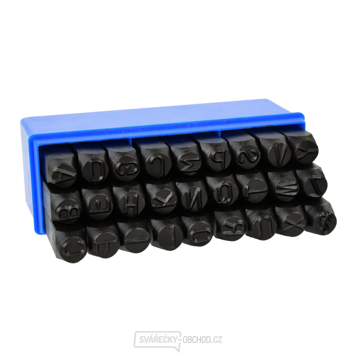 Razidla písmenková GEKO 10 mm, 27 ks 