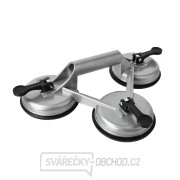 Držák-přísavka na sklo 3x115mm hliník (16) Náhled