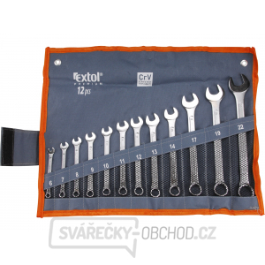 Očkoploché klíče, sada 12ks Očkoploché klíče, sada 12ks gallery main image