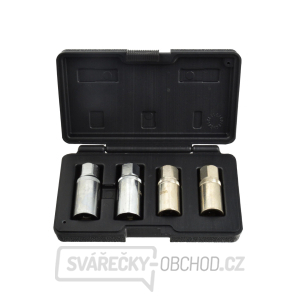 Hlavice pro demontáž šroubů GEKO, sada 4ks Hlavice pro demontáž šroubů GEKO, sada 4ks gallery main image