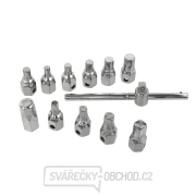 Sada na vypouštění oleje GEKO, Hex + čtyřhran, 12ks  náhled