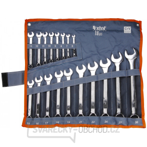 Očkoploché klíče, sada 18ks Očkoploché klíče, sada 18ks gallery main image