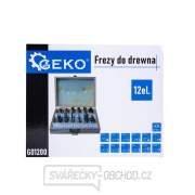 Tvarované frézy na dřevo 12 ks./8mm/GEKO(20) Náhled