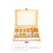 Tvarované frézy na dřevo 12 ks./8mm/GEKO(20) Náhled