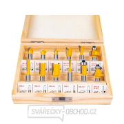 Tvarované frézy na dřevo 12 ks./8mm/GEKO(20) náhled