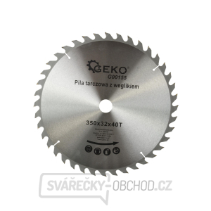 Kotouč pilový vidiový GEKO, 350x32x40T Kotouč pilový vidiový GEKO, 350x32x40T gallery main image