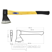 Sekera, dřevěná násada, 1250 g x 24 Sekera, dřevěná násada, 1250 g x 24