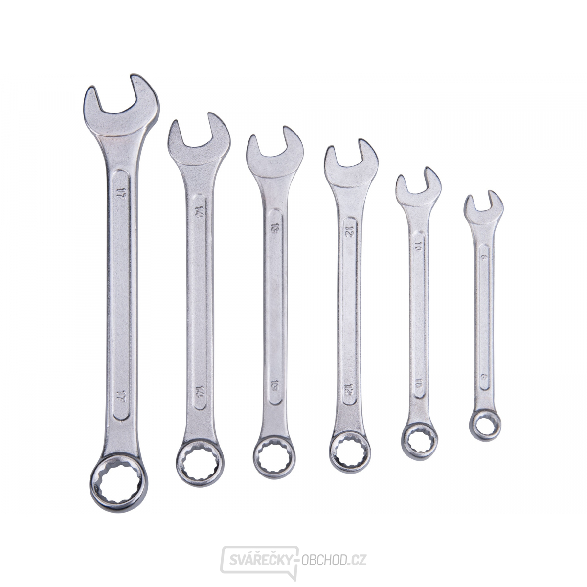 Klíče očkoploché, sada 6ks