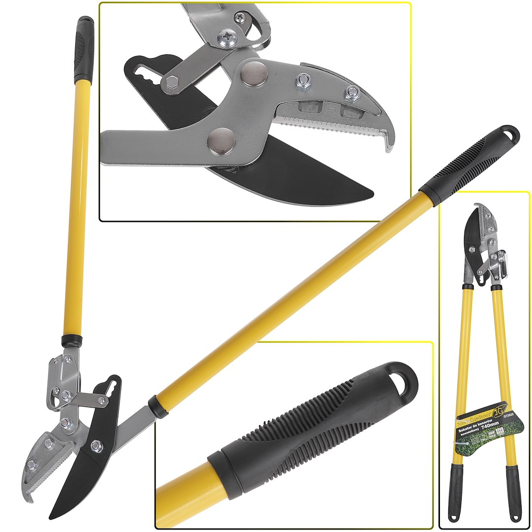 Nůžky na větve kloubové kovadlinkové GEKO, 730 mm G72025