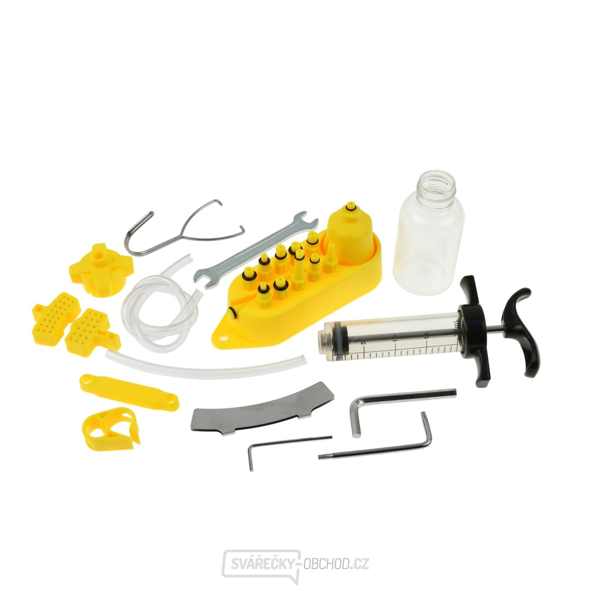 Nástroj na odvzdušňování brzd jízdních kol GEKO