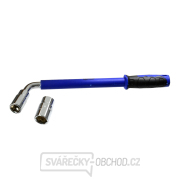 Klíč na kola L teleskopický GEKO, 17x19 mm + 21x23 mm  Klíč na kola L teleskopický GEKO, 17x19 mm + 21x23 mm  gallery main image