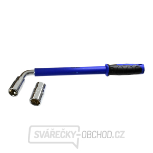 Klíč na kola L teleskopický GEKO, 17x19 mm + 21x23 mm  Klíč na kola L teleskopický GEKO, 17x19 mm + 21x23 mm  gallery main image