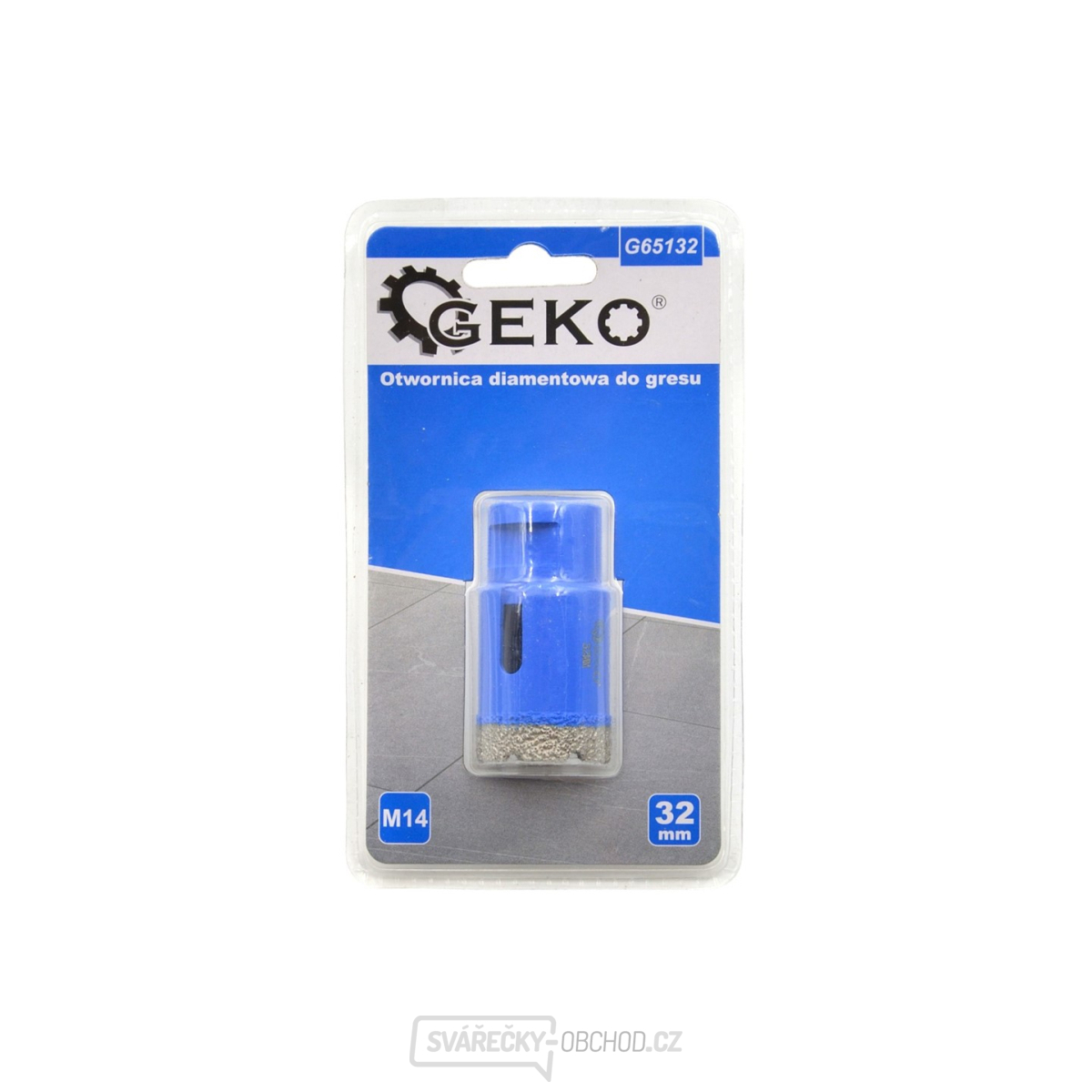 Korunkový vrták diamantový 32 mm GEKO