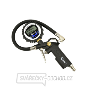 Pistole na dofukování kol s digitálním tlakoměrem GEKO Pistole na dofukování kol s digitálním tlakoměrem GEKO gallery main image