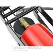 Hustilka nožní s manometrem jednopístová GEKO, 80 x 130 mm  náhled